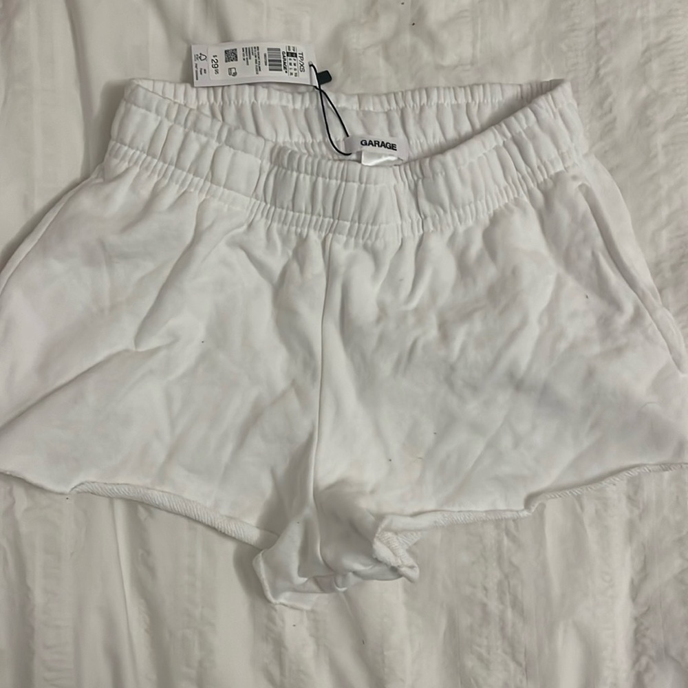 garage sweat shorts